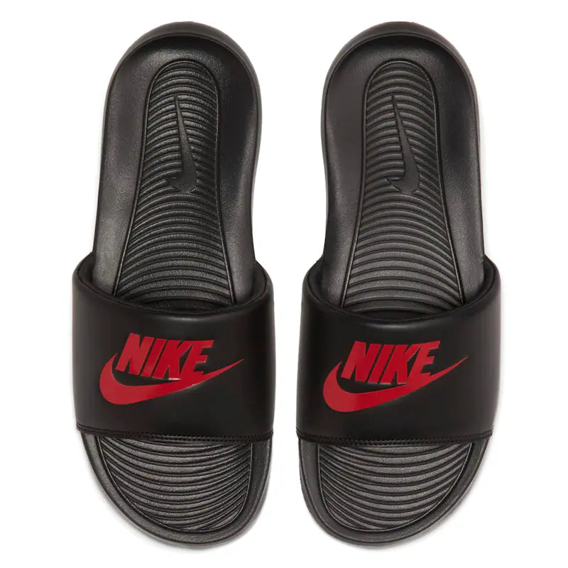 Chinelo Victori - Slide - Preto e Vermelho