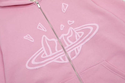 Moletom Broken Planet Candy Pink