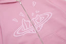 Moletom Broken Planet Candy Pink