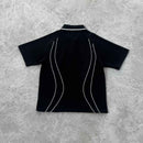 Conjunto Corteiz Island Pique Polo Preto