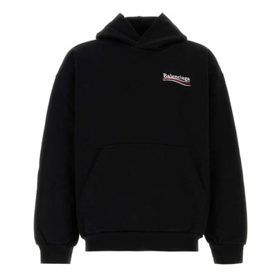 Moletom Balenciaga Political Campaign Fit Black