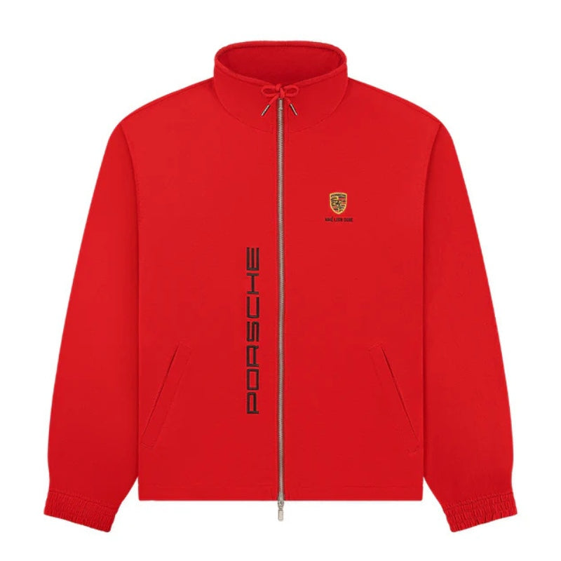 Jaqueta Aimé Leon Dore x Porsche Nylon Track Red