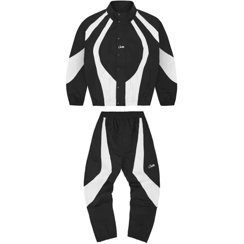 Conjunto Corteiz Vertigo Preto/Branco