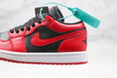 Jordan 1 Low Bred Toe Red