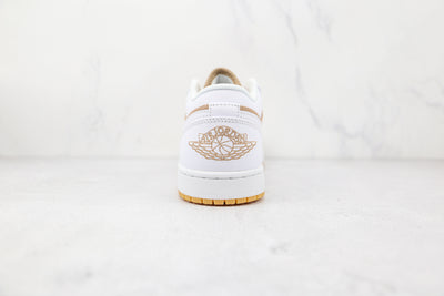 Jordan 1 Low Hemp White