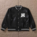 Jaqueta Amiri MA Hollywood bomber Leather Black