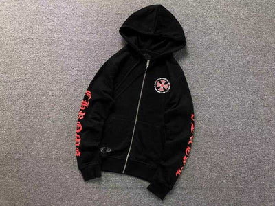 Moletom Chrome Hearts Hollywood Plus Cross Preto