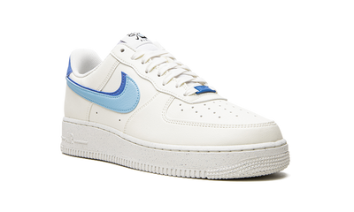 Nike Air Force 1 Double Swoosh White Médium Blue