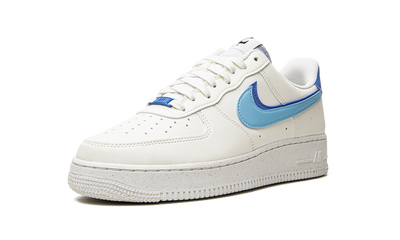 Nike Air Force 1 Double Swoosh White Médium Blue