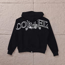 Conjunto Corteiz Superior Royale Preto/Branco