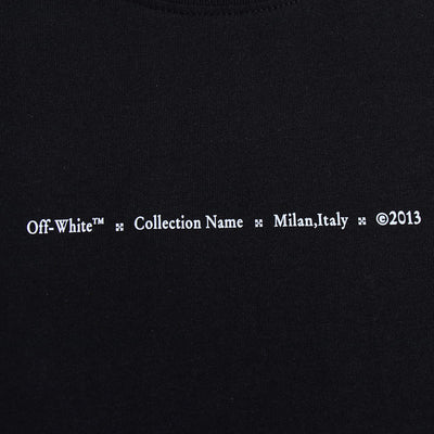 Camiseta Off-White Black Arrow Painted Cotton Jersey