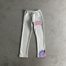 Conjunto Syna World College Logo Cinza/Rosa