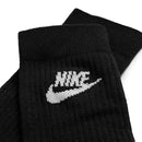 Meias Nike Everyday Essential Crew Socks 3 Pares Preto