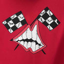 Moletom Chrome Hearts x Matty Boy Flames Vermelho