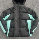 Jaqueta Puffer Synaworld Preto/Azul