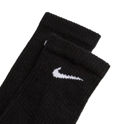 Meias Nike Everyday Cushioned Crew Socks 6 Pares Preto