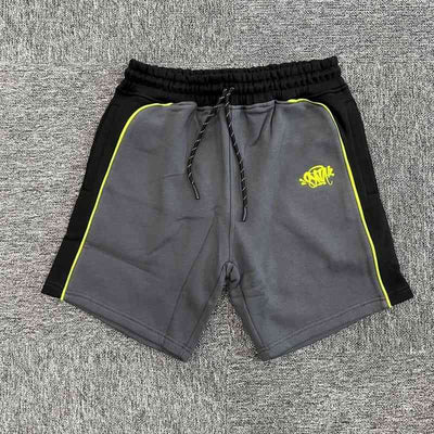 Conjunto Synaworld Pipe Hoodie & Shorts Cinza