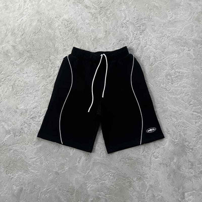 Conjunto Corteiz Island Pique Polo Preto