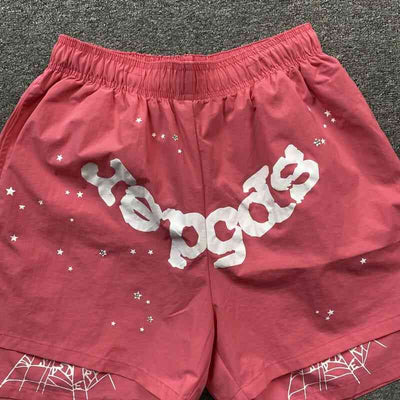 Short Sp5der OG Web Double Layer Pink
