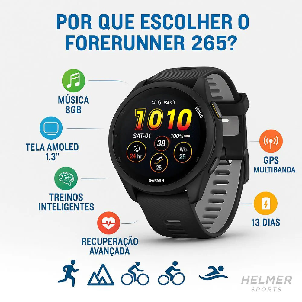 FORERUNNER 265 MUSIC 46 MM