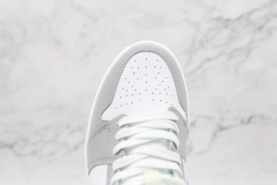 Jordan 1 Mid Wolf Grey Aluminum
