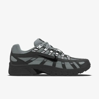 P-6000 Unisex - Cinza com–Preto Black